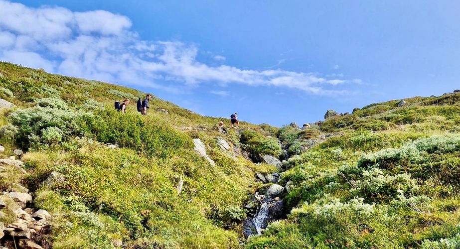 Besseggen hike Jotunheimen National Park